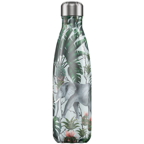 Chilly's bottle 500ml tropical elephant