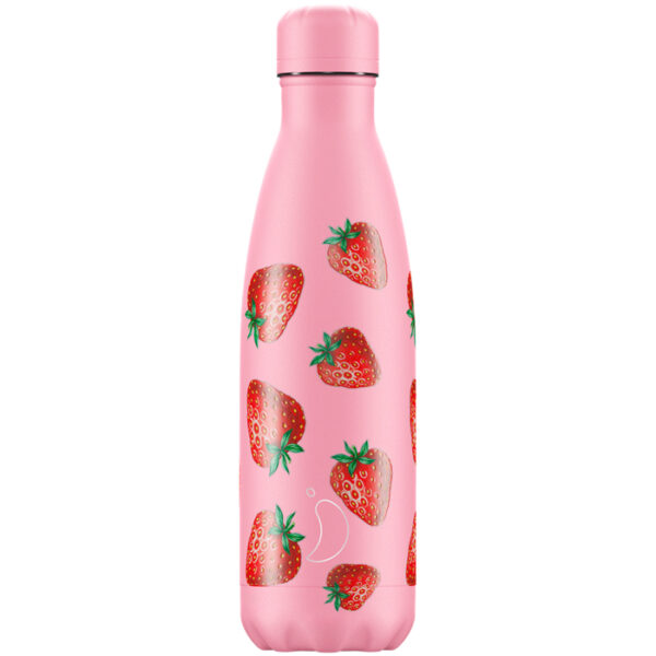 Chilly's bottle 500ml newicon strawberry